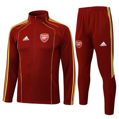 Survetement Arsenal Veste Homme/Enfant  2025 2026 Rouge Foncé | Foot Sport