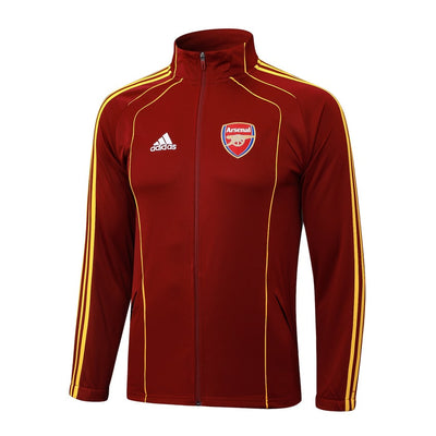 Survetement Arsenal Veste Homme/Enfant  2025 2026 Rouge Foncé | Foot Sport