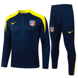Survetement Atletico Madrid Training Homme/Enfant  2025 2026 Bleu Jaune | Foot Sport 1