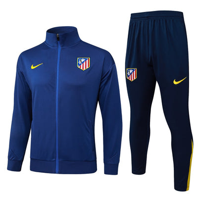 Survetement Atletico Madrid Veste Homme/Enfant  2025 2026 Bleu | Foot Sport