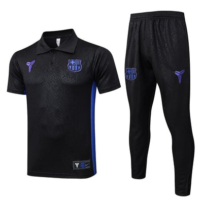 Polo Barcelone Homme 2025 2026 Noir Charbon