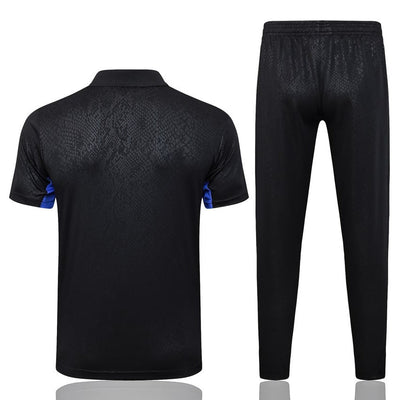 Polo Barcelone Homme 2025 2026 Noir Charbon