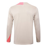 Survetement Barcelone Training Homme/Enfant 2025 2026 Beige Rose | Foot Sport 4