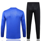 Survetement Barcelone Training Homme/Enfant 2025 2026 Bleu Océan 2