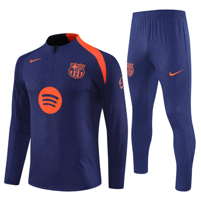 Survetement Barcelone Training Homme/Enfant 2025 2026 Bleu