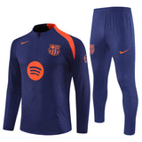 Survetement Barcelone Training Homme/Enfant 2025 2026 Bleu 1