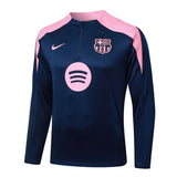 Survetement Barcelone Training Homme/Enfant 2025 2026 Bleu Rose | Foot Sport 2