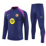 Survetement Barcelone Training Homme/Enfant 2025 2026 Bleu 1