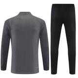 Survetement Barcelone Training Homme/Enfant 2025 2026 Gris 2
