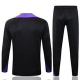 Survetement Barcelone Training Homme/Enfant 2025 2026 Noir Violet | Foot Sport 3