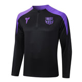 Survetement Barcelone Training Homme/Enfant 2025 2026 Noir Violet | Foot Sport 2
