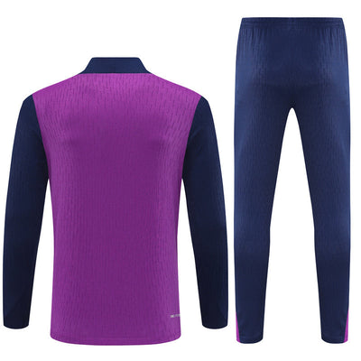Survetement Barcelone Training Homme/Enfant 2025 2026 Violet
