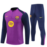 Survetement Barcelone Training Homme/Enfant 2025 2026 Violet 1