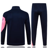 Survetement Barcelone Veste Homme/Enfant  2025 2026 Bleu Rose | Foot Sport 3