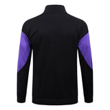 Survetement Barcelone Veste Homme/Enfant  2025 2026 Noir Violet | Foot Sport 4