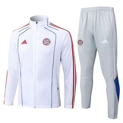 Survetement Bayern Munich Veste Homme/Enfant  2025 2026 Blanc | Foot Sport