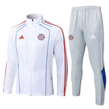 Survetement Bayern Munich Veste Homme/Enfant  2025 2026 Blanc | Foot Sport 1