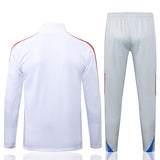 Survetement Bayern Munich Veste Homme/Enfant  2025 2026 Blanc | Foot Sport 3