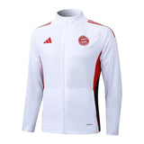 Survetement Bayern Munich Veste Homme/Enfant  2025 2026 Blanc Clair | Foot Sport 4