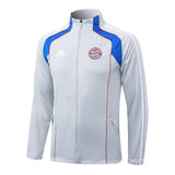 Survetement Bayern Munich Veste Homme/Enfant  2025 2026 Gris | Foot Sport 2