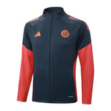 Survetement Bayern Munich Veste Homme/Enfant  2025 2026 Noir Rouge | Foot Sport 3
