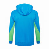 Survetement Bresil Sweat Training Homme/Enfant 2024 2025 Bleu Ciel 4