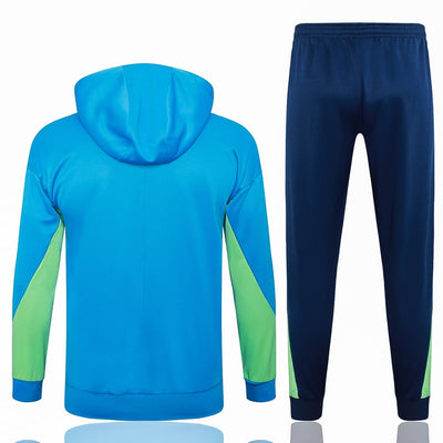 Survetement Bresil Sweat Training Homme/Enfant 2024 2025 Bleu Ciel