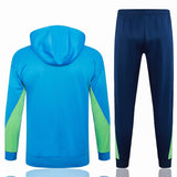 Survetement Bresil Sweat Training Homme/Enfant 2024 2025 Bleu Ciel 2