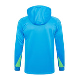 Survetement Bresil Sweat Training Homme/Enfant 2024 2025 Bleu Océan 3