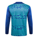 Survetement Bresil Training Homme/Enfant 2024 2025 Bleu Vert 4