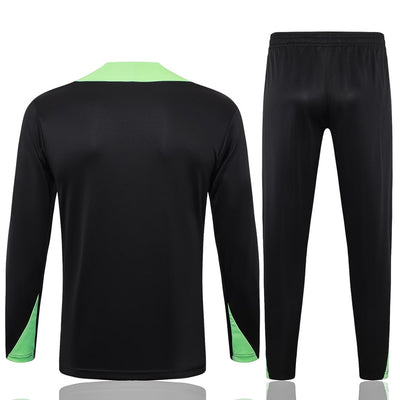 Survetement Bresil Training Homme/Enfant 2024 2025 Noir