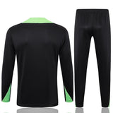 Survetement Bresil Training Homme/Enfant 2024 2025 Noir 2