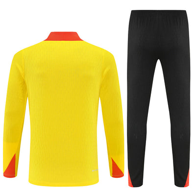 Survetement Bresil Training Homme/Enfant 2025 2026 Jaune