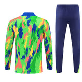 Survetement Bresil Training Homme/Enfant 2025 2026 Vert 2