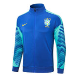 Survetement Bresil Veste Homme/Enfant 2024 2025 Bleu Éclatant 3