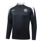 Survetement Chelsea Training Homme/Enfant 2025 2026 Noir Blanc | Foot Sport 2