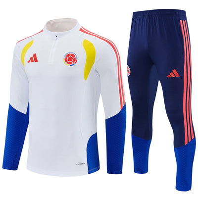 Survetement Colombie Training Homme/Enfant 2026 2027 Blanc