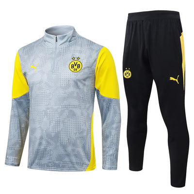 Survetement BVD Dortmund Training Homme/Enfant 2025 2026 Gris