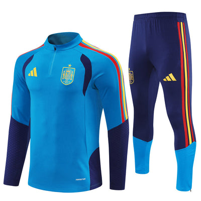 Survetement Espagne Training Homme/Enfant 2026 2027 Bleu