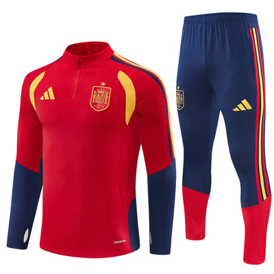 Survetement Espagne Training Homme/Enfant 2026 2027 Rouge