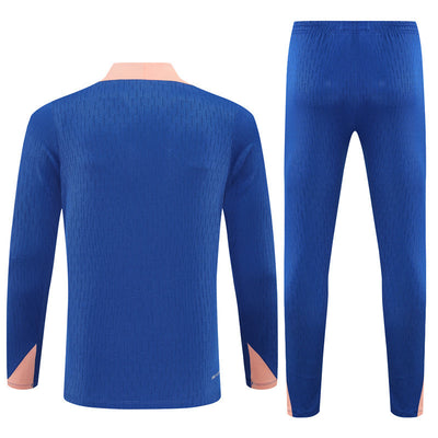 Survetement France Training Homme/Enfant 2025 2026 Bleu