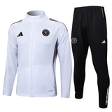 Survetement Inter Miami Veste Homme/Enfant  2025 2026 Blanc Noir | Foot Sport 1