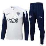 Survetement Inter Milan Training Homme/Enfant 2025 2026 Blanc Bleu 1