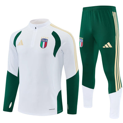 Survetement Italie Training Homme/Enfant 2026 2027 Blanc