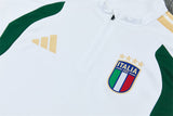Survetement Italie Training Homme/Enfant 2026 2027 Blanc 3