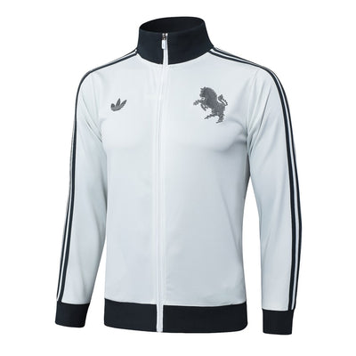 Survetement Juventus Veste Homme/Enfant  2024 2025 Blanc Clair | Foot Sport