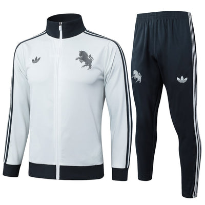Survetement Juventus Veste Homme/Enfant 2024 2025 Blanc Clair | Foot Sport