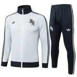 Survetement Juventus Veste Homme/Enfant  2024 2025 Blanc Clair | Foot Sport 1
