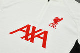 Survetement Liverpool Training Homme/Enfant 2025 2026 Blanc Noir 3