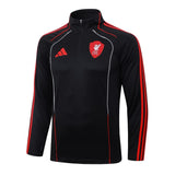 Survetement Liverpool Training Homme/Enfant 2025 2026 Rouge Noir 3
